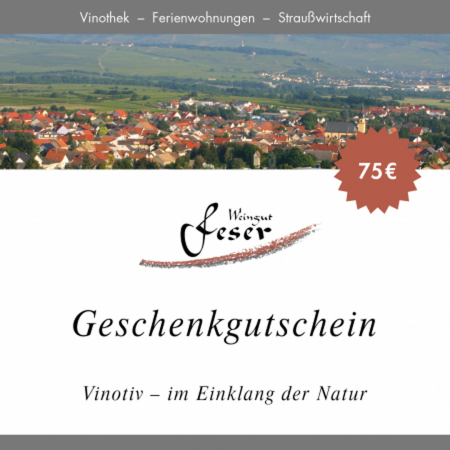 Wertgutschein 75 €uro