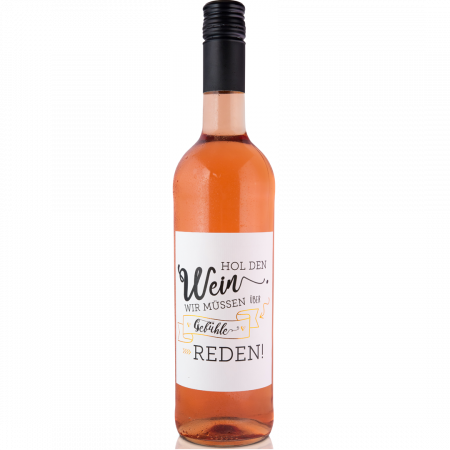 PR 02 Hol den Wein wir müssen über Gefühle reden - rosé