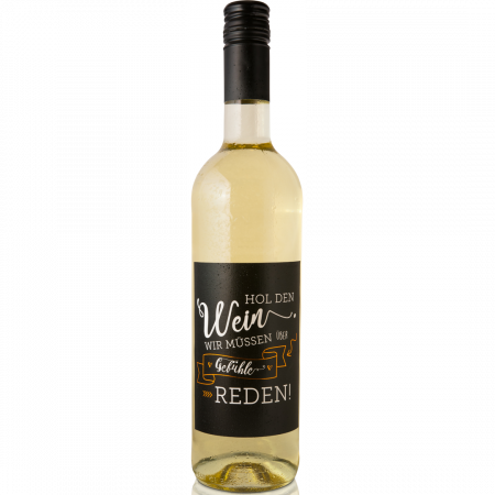 PW 02 Hol den Wein wir müssen über Gefühle reden - weiss
